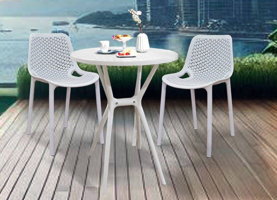 Set exterior blanco