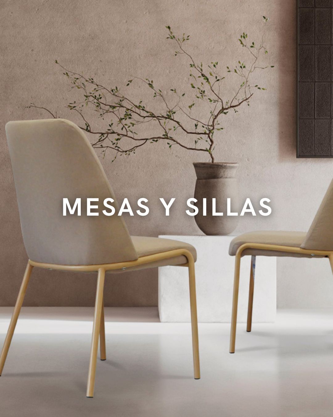 MESAS Y SILLAS